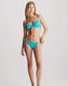 Calvin Klein String Side Tie Bikini Altı Saltwater Aqua