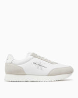 Calvin Klein Retro Runner Low Top Sneakers Triple White