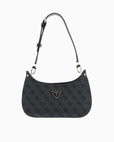 Guess Meridian Mini Bag El Çantası Coal Logo