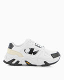 Calvin Klein Chunky Runner Vibram Low Top Sneakers Bright White/Black