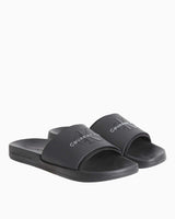 Calvin Klein Slide Rubber Neopren Monogram Slide Terlik Black