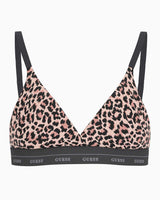Guess Jane  Kadın Üçgen Sütyen Funny Leopard Small