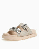 Guess Footwear Dress Kadın Sandalet Beige / Silver