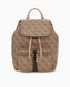 Guess Access Manhattan II Kadın Sırt Çantası Latte Logo