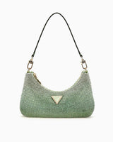 Guess Zalina Taşlı Omuz Çantası Celadon