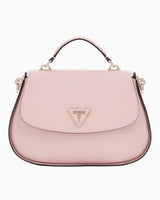Guess Eco Jazlynn Handle Flap Kapaklı El Çantası Rose