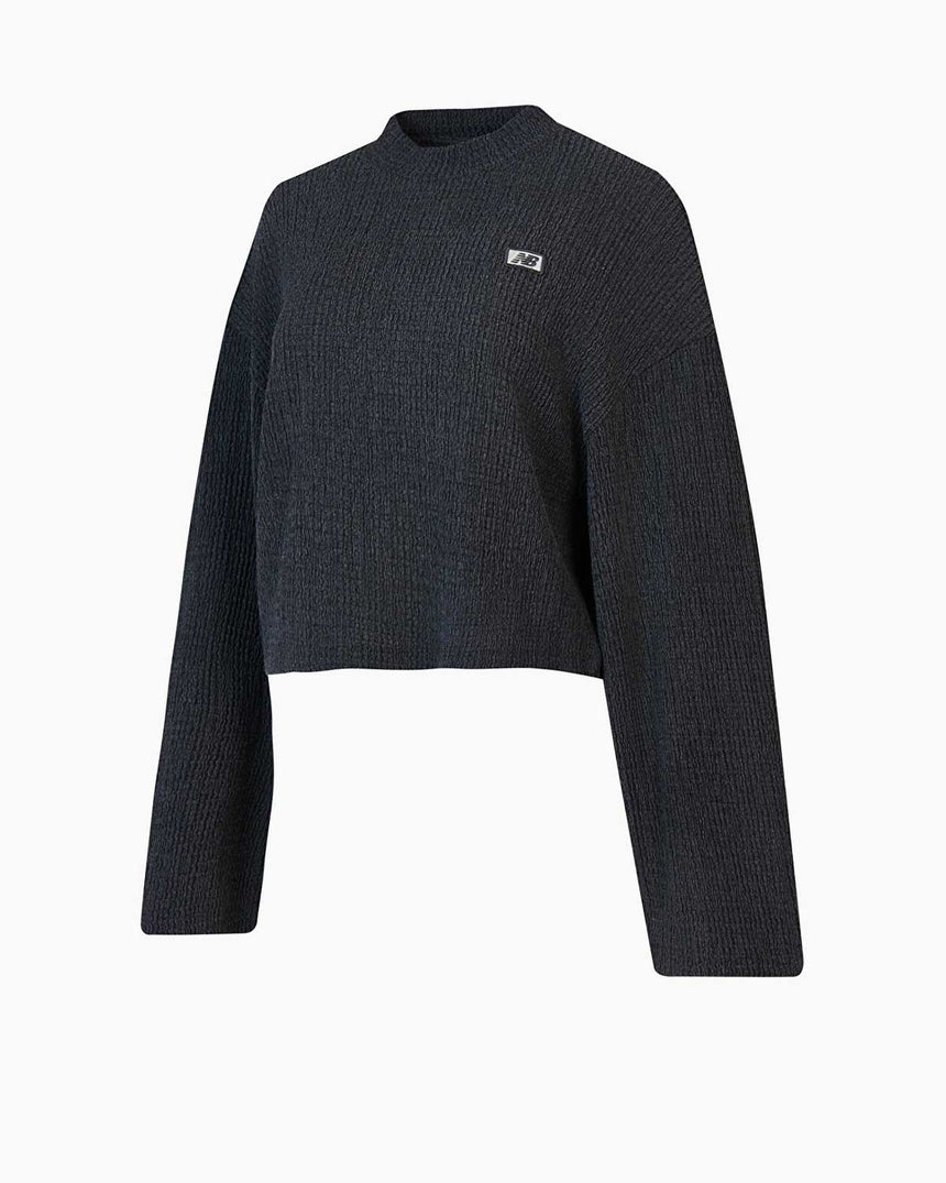 New Balance Kadın Sweatshirt Antrasit