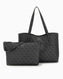 Guess Brenton Kadın Tote Omuz Çantası Coal Logo