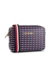 Tommy Hilfiger Iconic Mono Çapraz Askılı Kadın Çantası Tommy Navy - Monogram