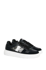 Calvin Klein Chunky Cup Lace Up Sneakers Black/Bright White