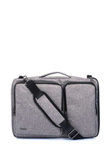 Ççs 17,3'' Çapraz Askılı Evrak Çantası Gri