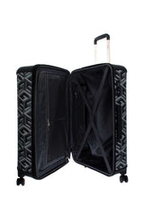 Guess Wilder 28 In 8-Wheel Orta Boy Valiz Black Logo