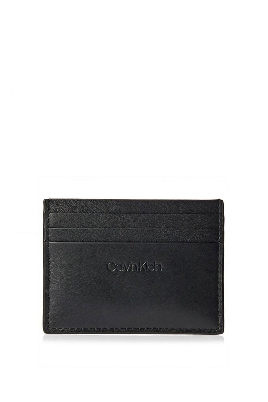 Calvin Klein Smooth Emboss Erkek Kartlık Black