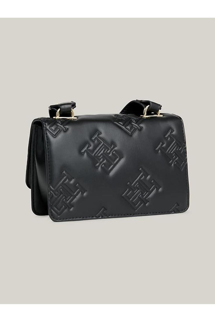 Tommy Hilfiger Refined Crossover Mono Çapraz Askılı Çanta Black