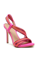Guess Dress Kadın Topuklu Sandalet Fuxia