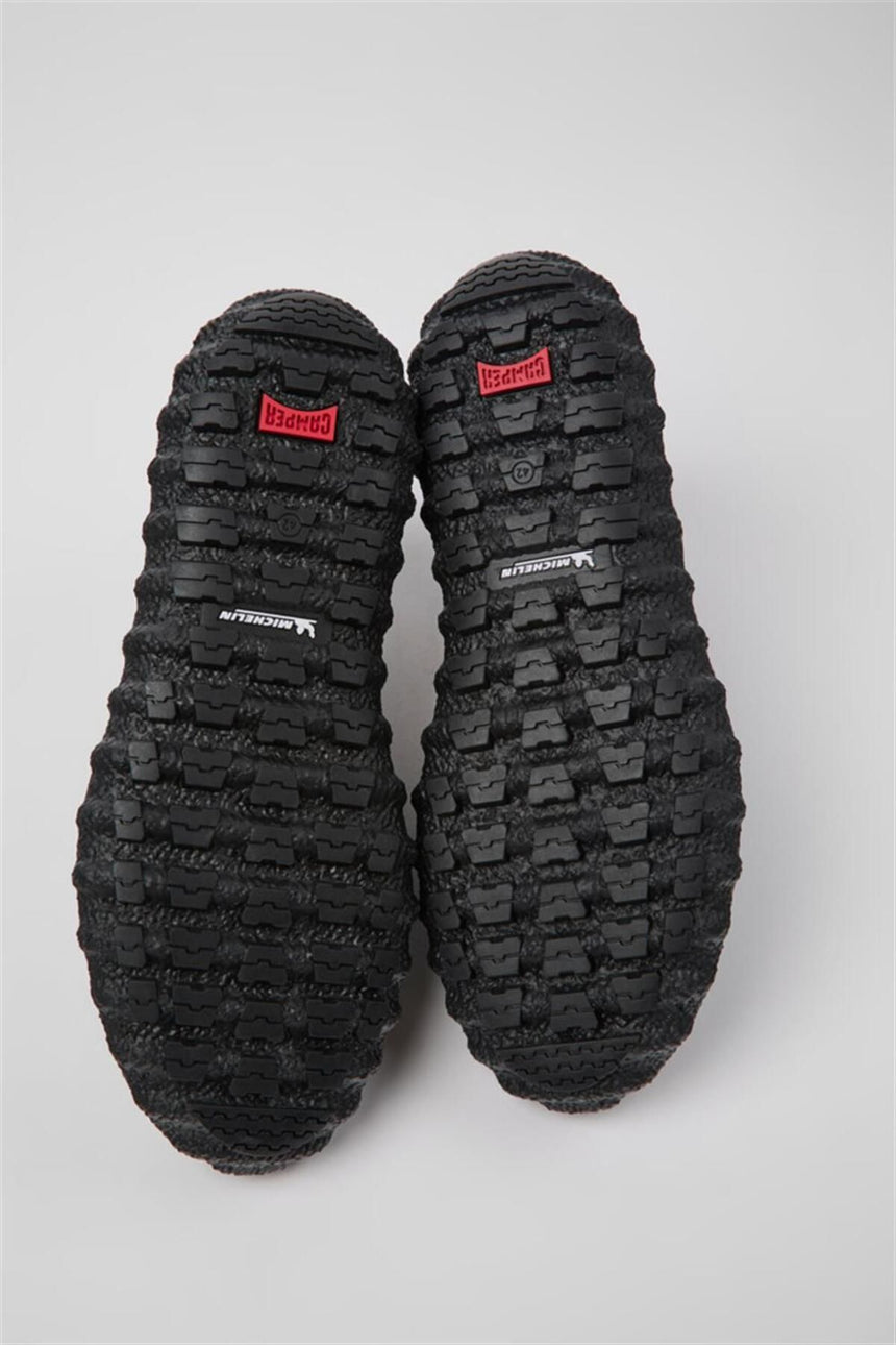 Camper Ground Lace Up Boot Siyah