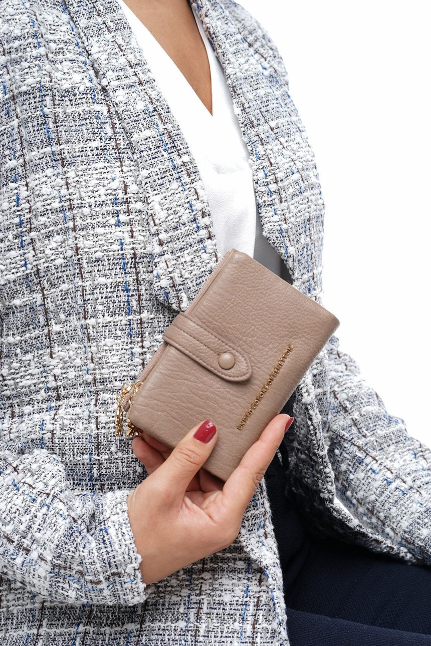 Benetton Vintage Small Kadın Cüzdanı Vizon