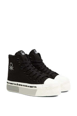 Benetton Kadın Spor Ayakkabı Siyah