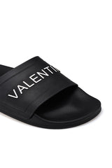 Mario Valentino Kadın Slider Sandal - Sandalet Black