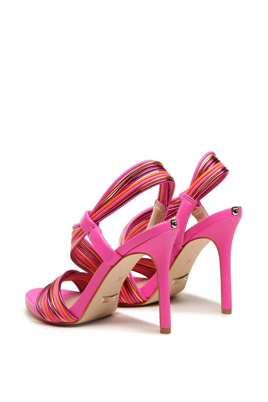Guess Dress Kadın Topuklu Sandalet Fuxia