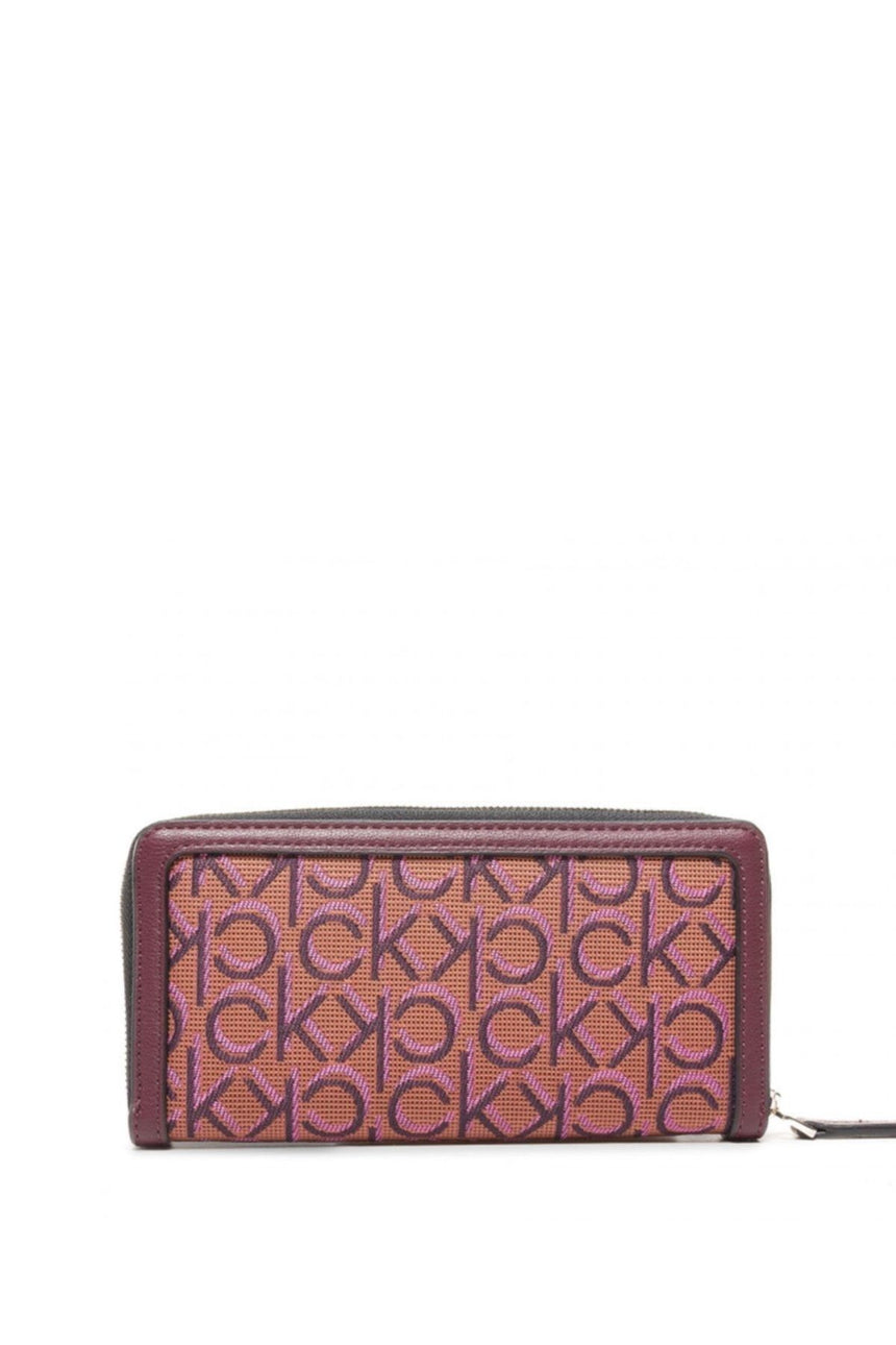Calvin Klein Z/A Wallet Lg J Kadın Cüzdanı Cognac Mix