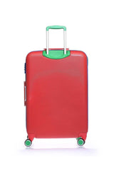 Benetton Orta Boy 60 Cm Valiz Kırmızı