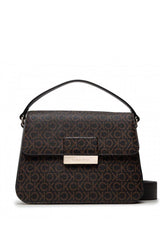 Calvin Klein Ck Core Top Handle Bag Mono Kadın Askılı Omuz Çantası Brown Mono