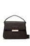 Calvin Klein Ck Core Top Handle Bag Mono Kadın Askılı Omuz Çantası Brown Mono