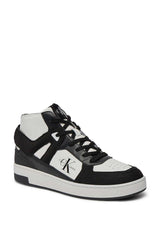 Calvin Klein Basket Cupsole Mid Sneakers Bright White/Black