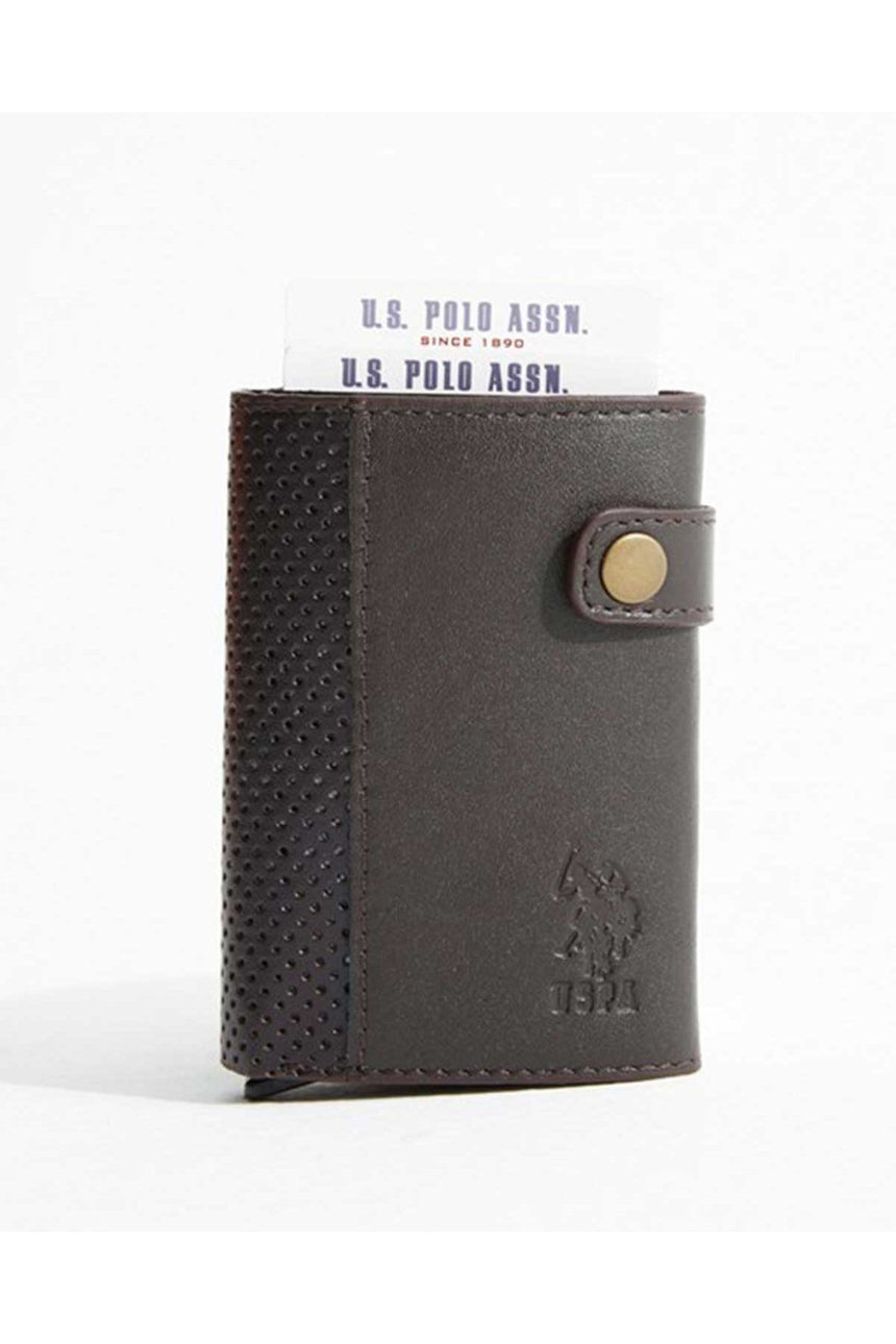 Us Polo Assn Erkek Kartlık Mekanizmalı Kahverengi