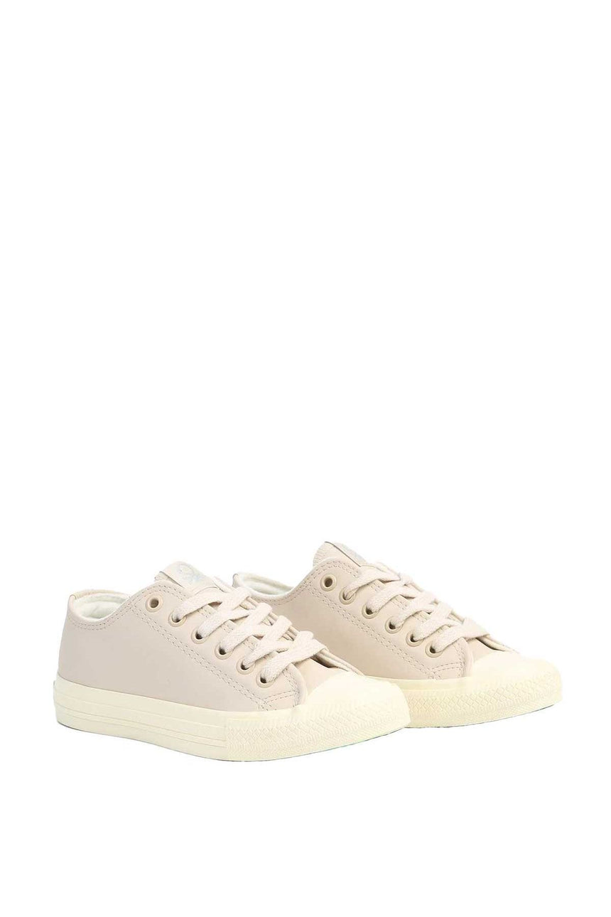 Benetton Kadın Sneaker Bej