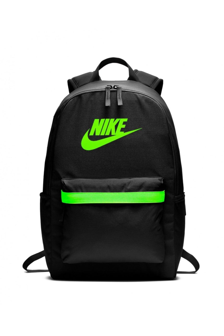 Nike Heritage Sırt Çantası Siyah - Yeşil
