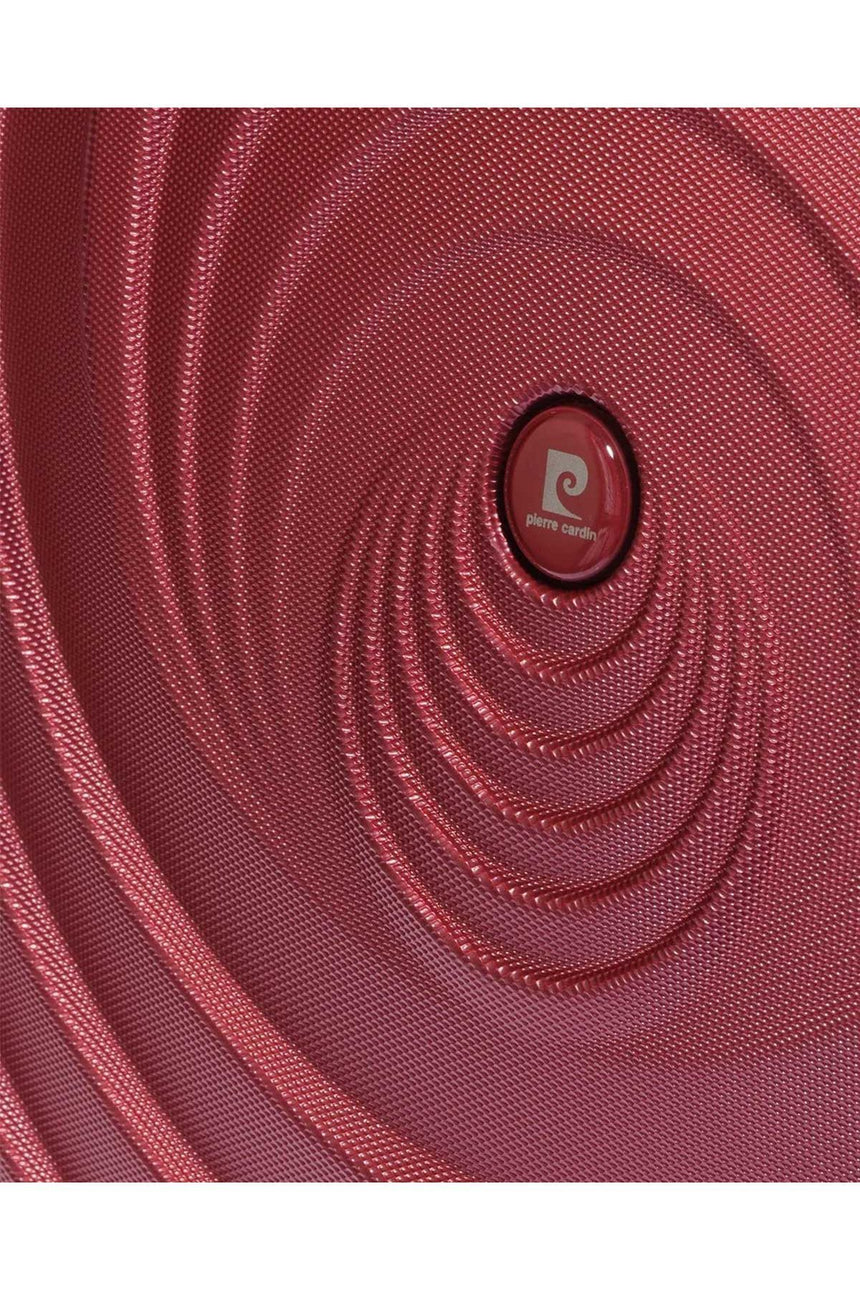 Pierre Cardin Trolley Büyük Boy Sert Valiz Bordo