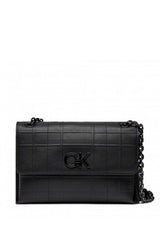 Calvin Klein Re-Lock Conv X Body Quilt Kadın Omuz Çantası CK Black