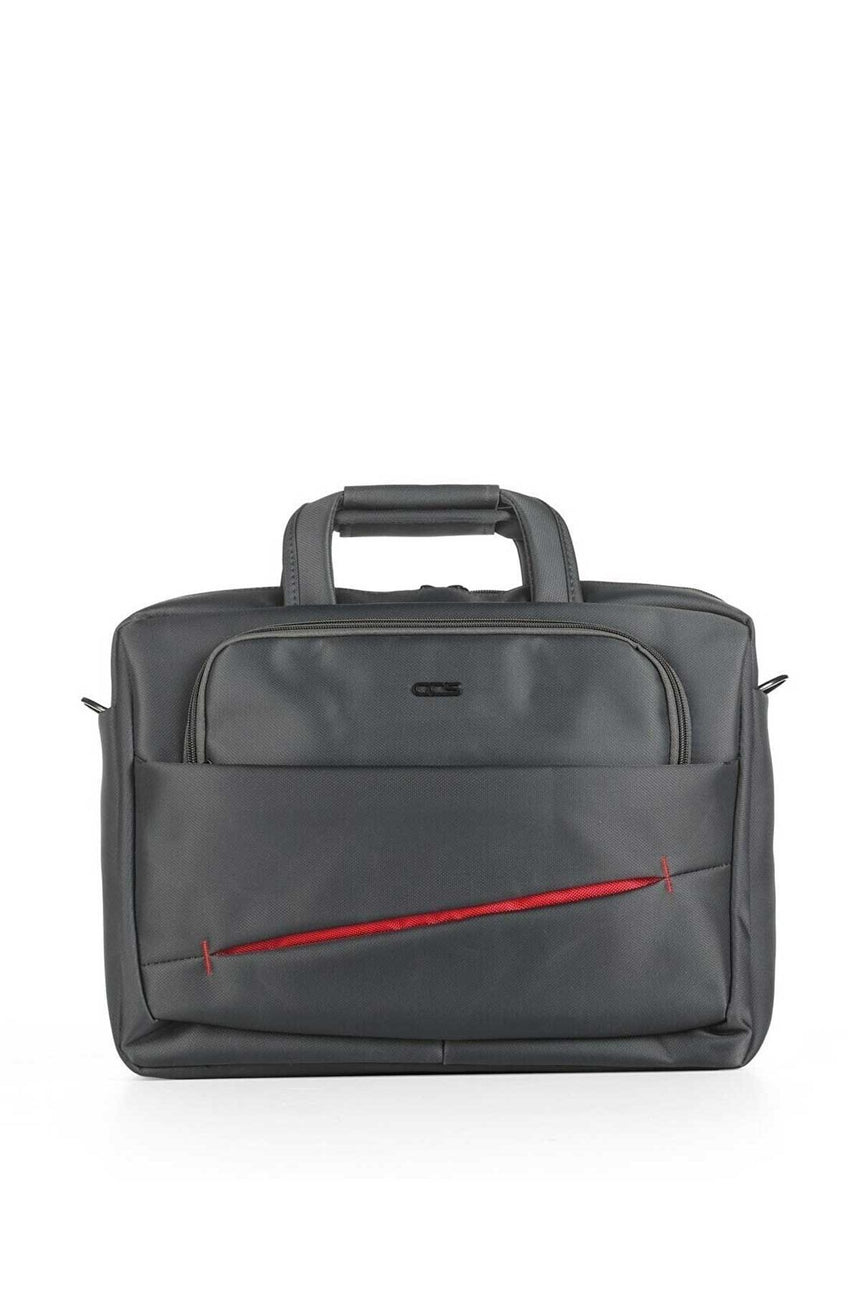 Ççs 15,6'' Çapraz Askılı Evrak Çantası Gri