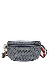 Tommy Hilfiger Iconic Tommy Bumbag Monogram Kadın Bel Çantası Blue Ink