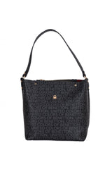 Benetton Mono Yüzey Kadın Kol Çantası Siyah