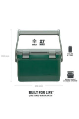 Stanley Kolay Taşınabilir Kamp Çantası-6.6 Litre Taşınabilir Kamp Buzluğu Green