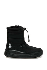 Us Polo Assn Lowell 2 Pr Kadın Bot Siyah-Siyah