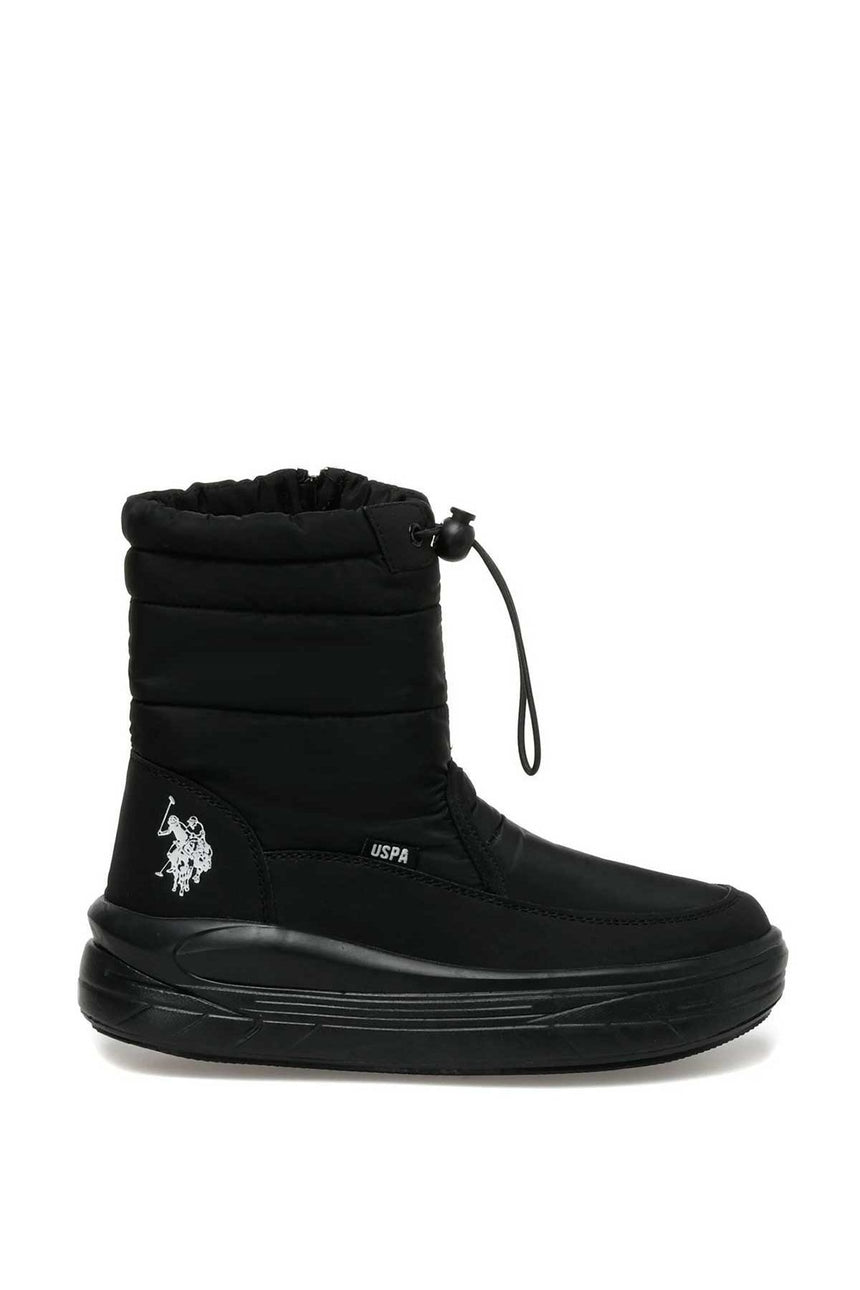 Us Polo Assn Lowell 2 Pr Kadın Bot Siyah-Siyah