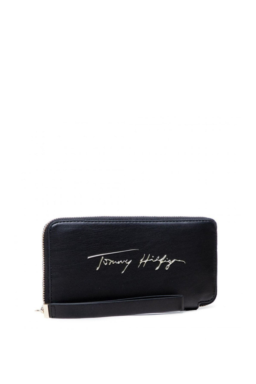 Tommy Hilfiger Iconic Tommy Lrg Za Sıgn Black