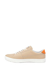 Tommy Hilfiger Vulcanized Leather Sneaker Beige