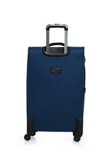 Us Polo Assn Kumaş Orta Boy Valiz Lacivert - Kırmızı