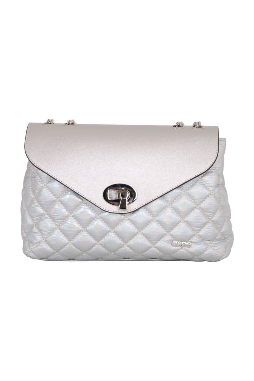 Günlük Çapraz Kadın Çantası Gümüş