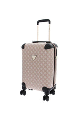 Guess Wilder 18 In 8-Wheel Kabin Boy Valiz Espresso Logo