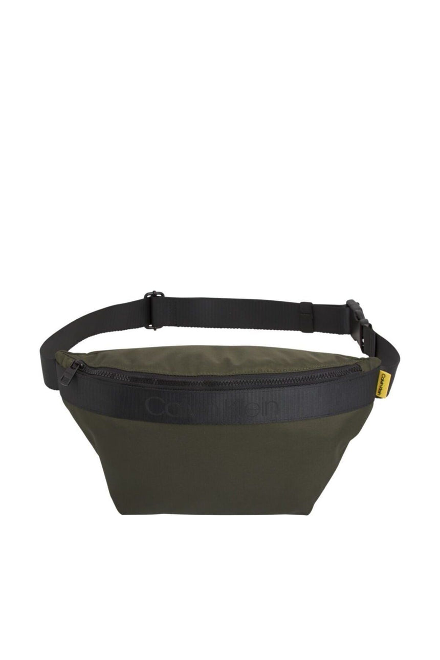 Calvin Klein Nastro Logo Erkek Bel Çantası Dark Olive
