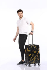 ÇÇS Kuru Kafa 75 cm Büyük Boy Valiz Siyah