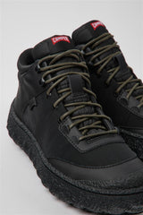 Camper Ground Lace Up Boot Siyah