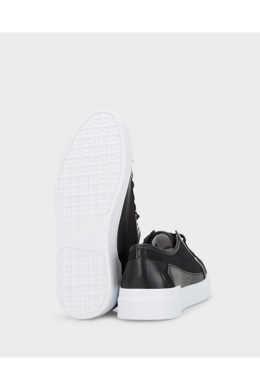 Benetton Kadın Sneakers Siyah - Beyaz