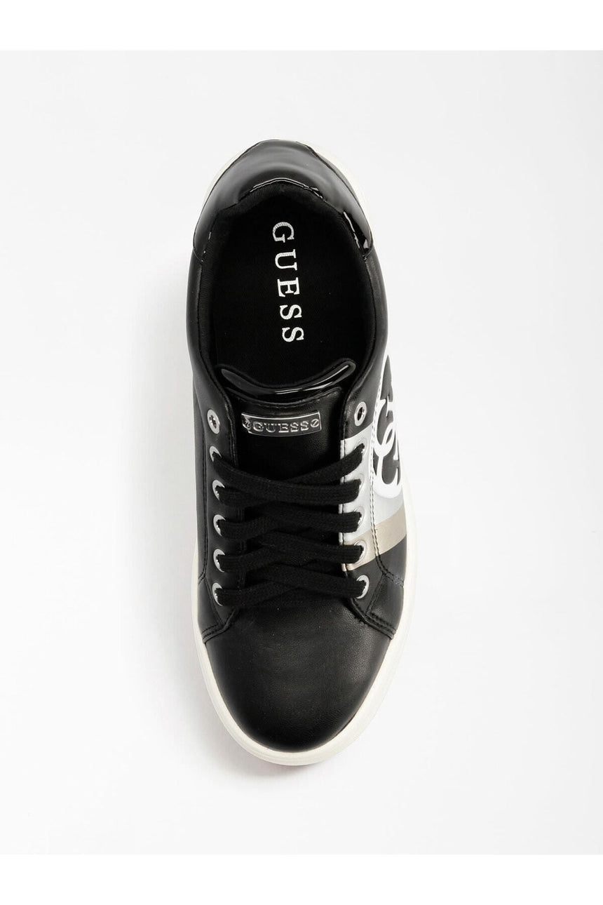 Guess Reata/Active Lady/Leather Like Kadın Sneakers Black / Black